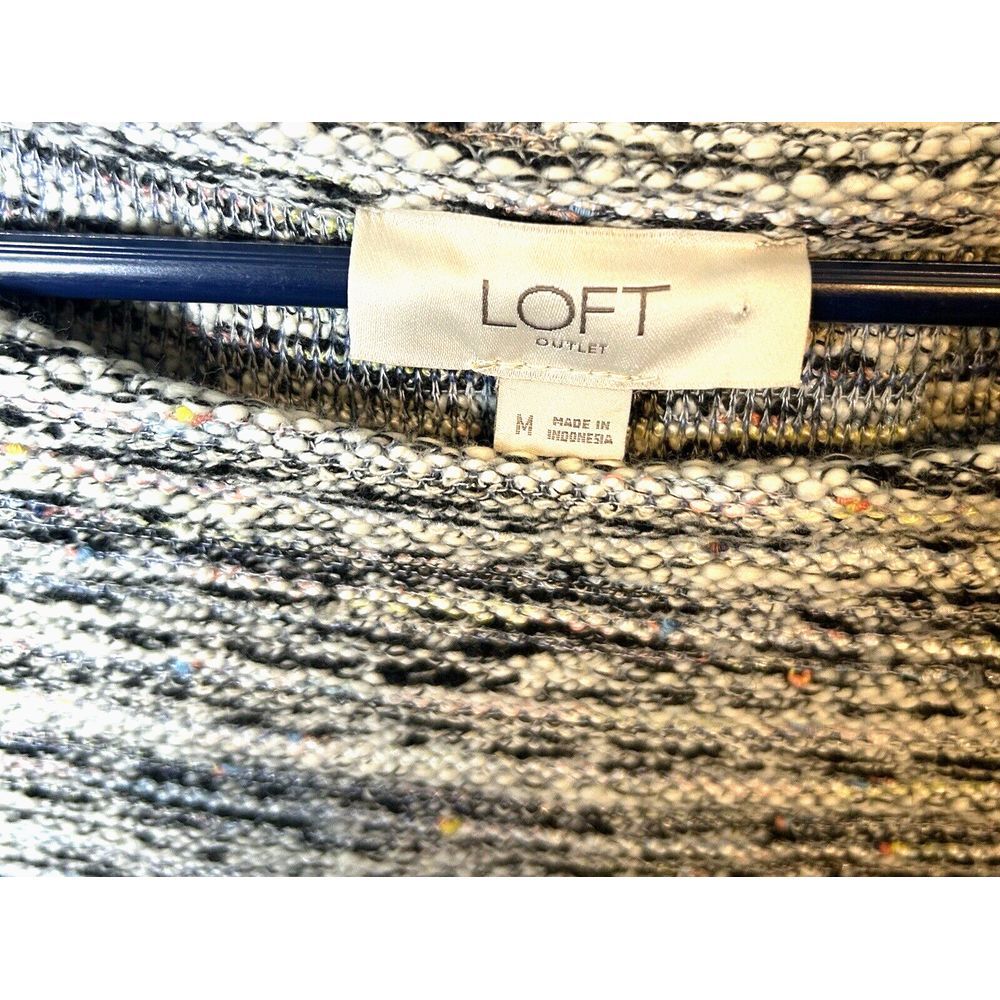 Loft Knit Sweater‎ 3/4 Sleeve Size Med, Pull Over , Back Pleated - Picture 4 of 4